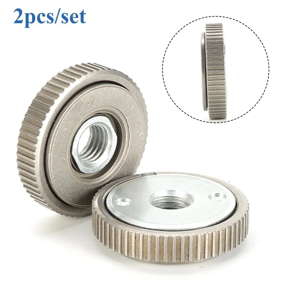 M14 Thread Angle Grinder 115mm/125mm Angle Grinder Inner Outer Flange Nut Set Tool Power Replacement For Bosch/ Metabo /Makita
M14 Thread Angle Grinder 115mm/125mm Angle Grinder Inner Outer Flange Nut Set Tool Power Replacement For Bosch/ Metabo /Makita