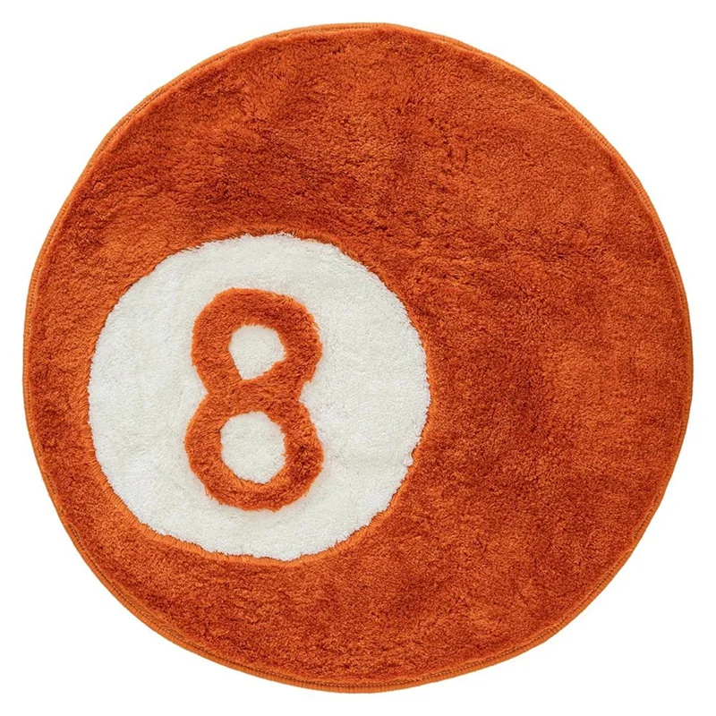 8 Ball Rug, Round Rug For 8 Ball Decor, Washable Cool Eight Ball Carpet For Bedroom Living Room, Black Circle Rug
8 Ball Rug, Round Rug For 8 Ball Decor, Washable Cool Eight Ball Carpet For Bedroom Living Room, Black Circle Rug