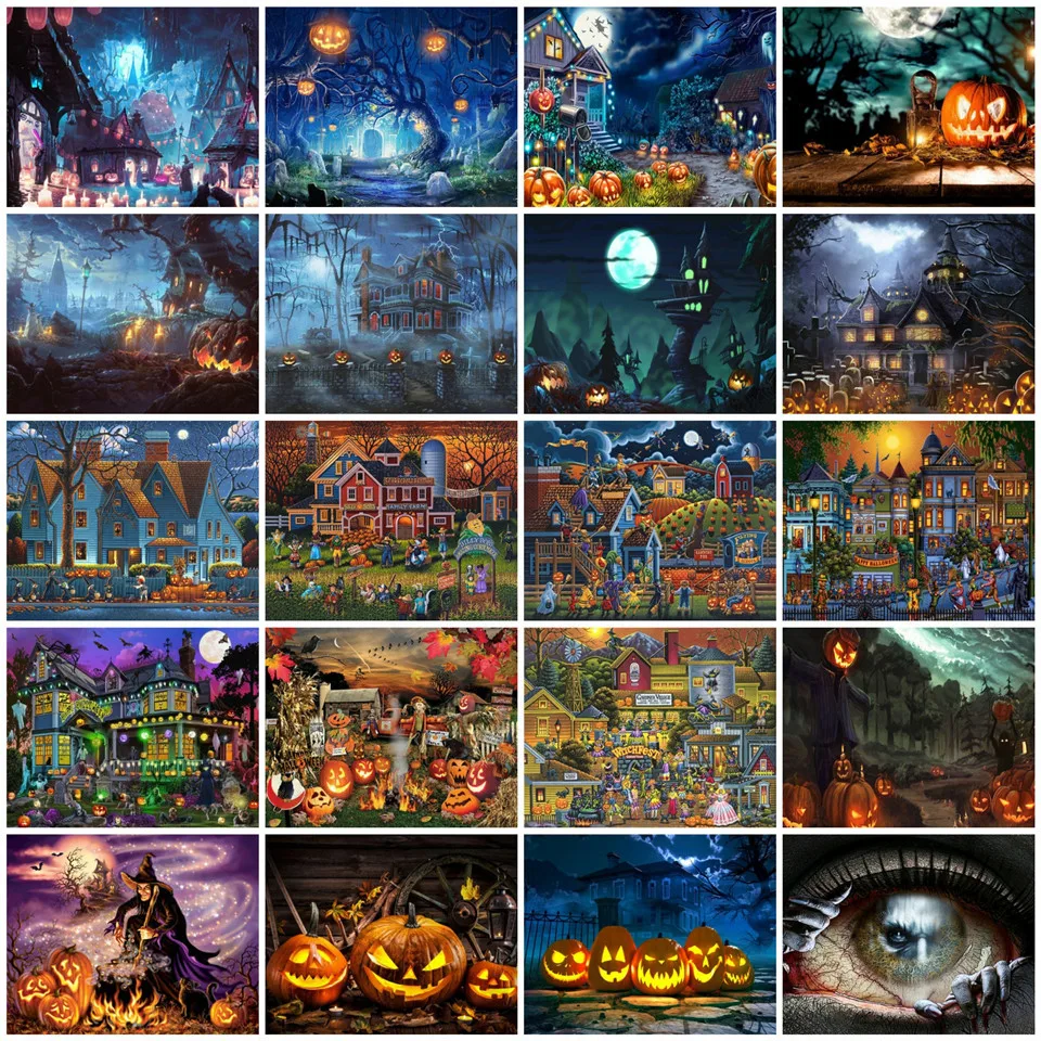 AZQSD Diamond Embroidery Kit House Landscape Night Gift 5d DIY Painting Halloween Pumpkin Cross Stitch Gift Home Decor
AZQSD Diamond Embroidery Kit House Landscape Night Gift 5d DIY Painting Halloween Pumpkin Cross Stitch Gift Home Decor