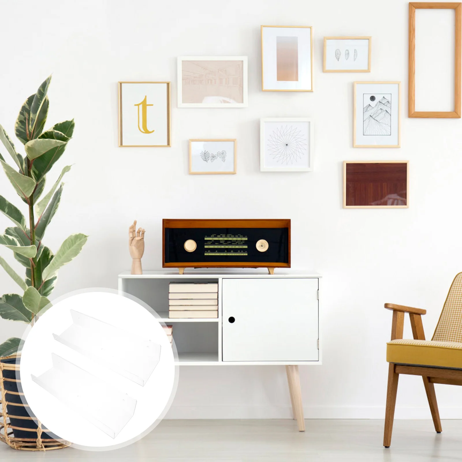 2pcs Acrylic Wall Mounted Storage Rack Transparent Book Photo Display Rack
2pcs Acrylic Wall Mounted Storage Rack Transparent Book Photo Display Rack