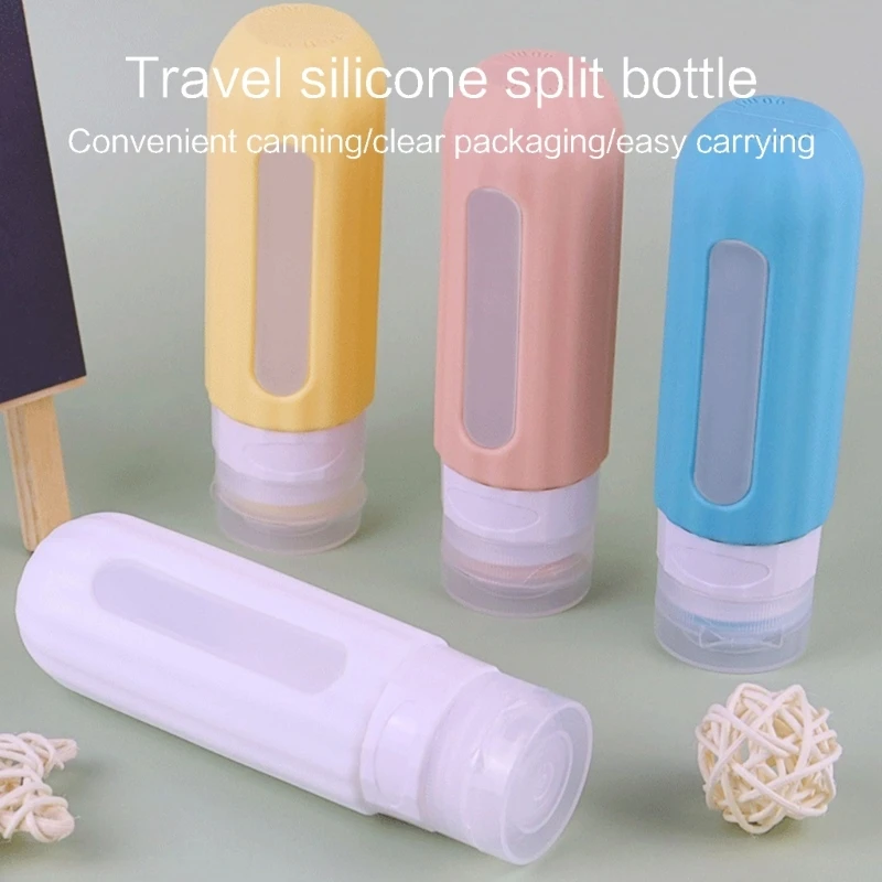 Silicone Travel Bottle Liquid Container Empty Refillable Bottles Lotion Squeeze Drop Shipping
Silicone Travel Bottle Liquid Container Empty Refillable Bottles Lotion Squeeze Drop Shipping