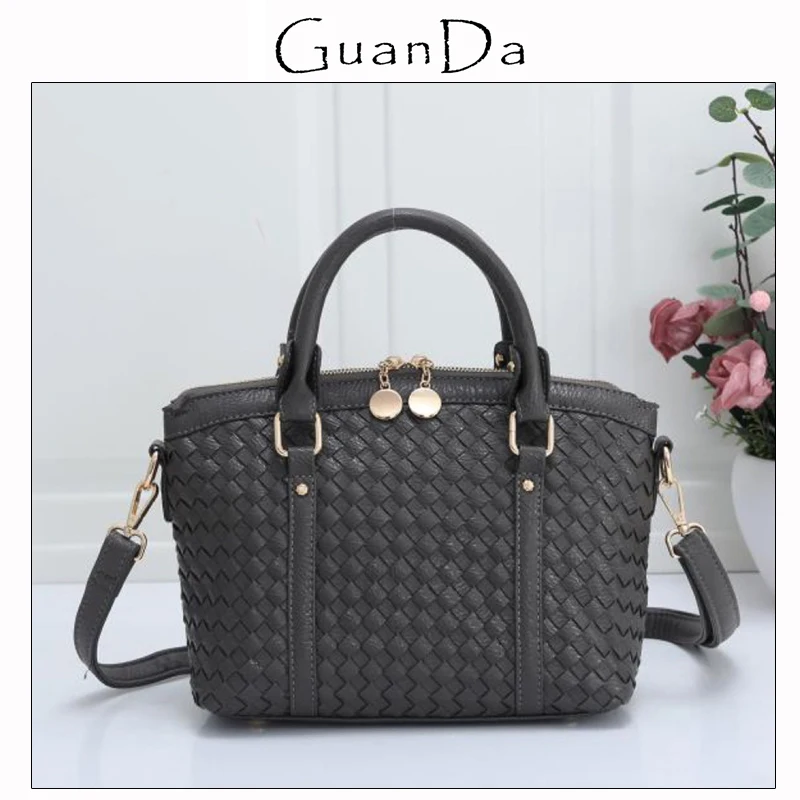 Fashion Weave PU Leather Women'S Bag Versatile Top Handle Female Shoulder Bag New Style Business Lady Knitting Purse And Handbag
Fashion Weave PU Leather Women'S Bag Versatile Top Handle Female Shoulder Bag New Style Business Lady Knitting Purse And Handbag
