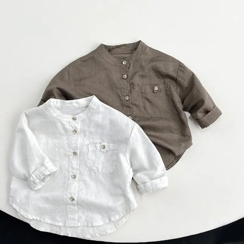 2023 Summer New Children Long Sleeve Shirts Jacket Thin Cotton Boys Breathable Cardigan Fashion Girls Sunscreen Coat Kids Outer
2023 Summer New Children Long Sleeve Shirts Jacket Thin Cotton Boys Breathable Cardigan Fashion Girls Sunscreen Coat Kids Outer