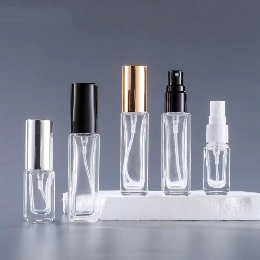 5/10/18/30ML Mini Clear Spray Bottle Portable Perfume Bottle Square Glass Shell Container Refillable Travel Bottle
5/10/18/30ML Mini Clear Spray Bottle Portable Perfume Bottle Square Glass Shell Container Refillable Travel Bottle
