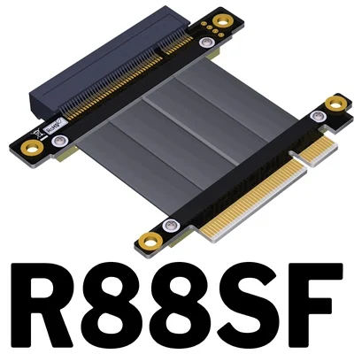 PCI-E 3,0x8 Удлинительный кабель pcie riser 8x полная скорость стабильный ADT-Link
PCI-E 3,0x8 Удлинительный кабель pcie riser 8x полная скорость стабильный ADT-Link