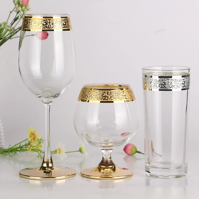 Phnom Penh wedding champagne glass red wine glass brandy glass mouth gold plated/silver gift cup
Phnom Penh wedding champagne glass red wine glass brandy glass mouth gold plated/silver gift cup