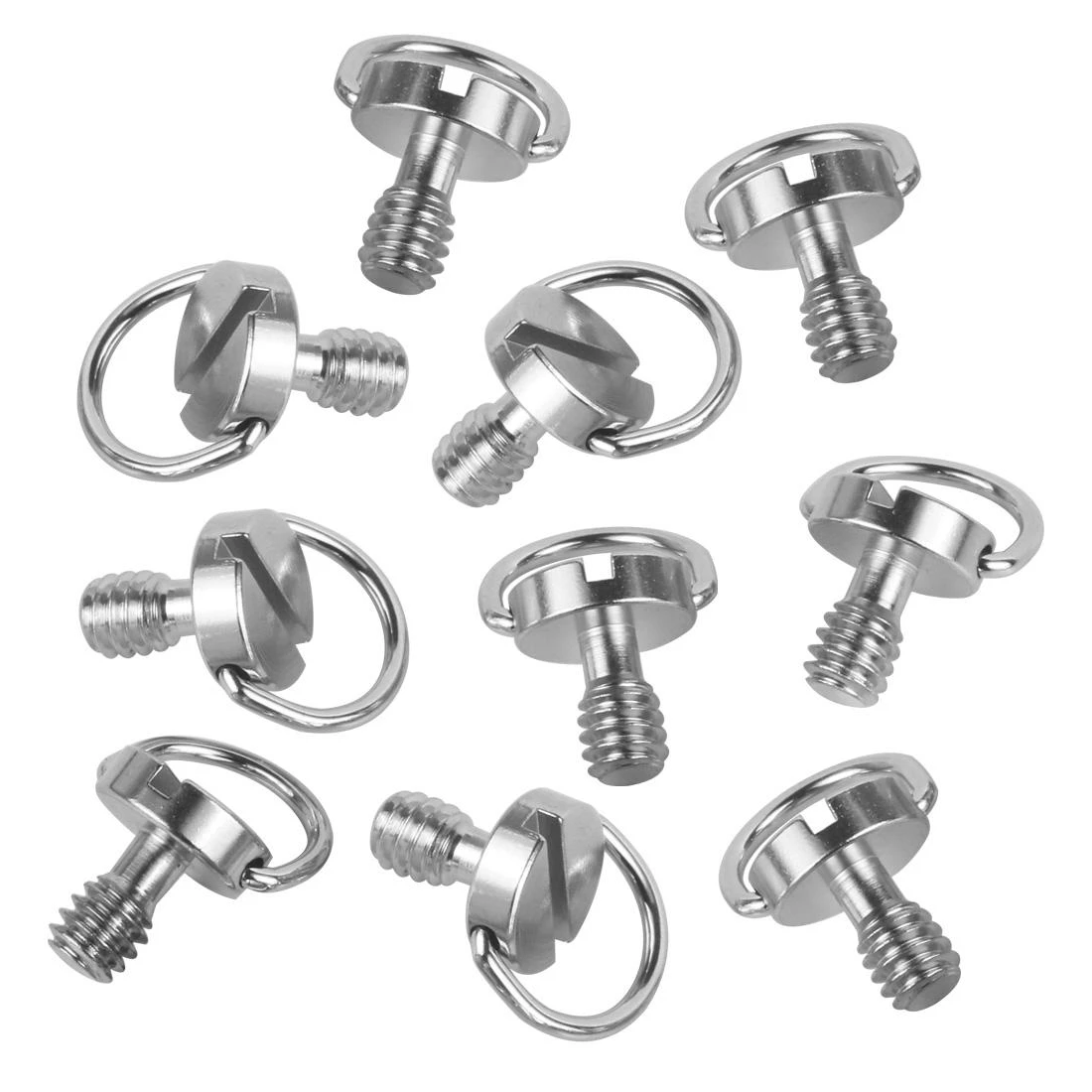 1/4 Camera Screw for Quick Release Plate 1/4 inch Folding D-Ring Adapter Tripod Monopod Camera Fixing Screw
1/4 Camera Screw for Quick Release Plate 1/4 inch Folding D-Ring Adapter Tripod Monopod Camera Fixing Screw