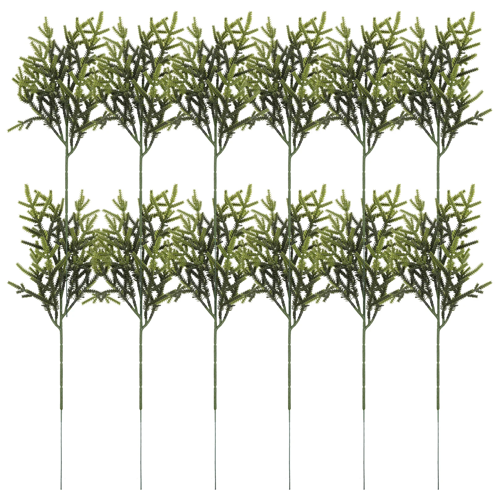 12 Pcs Green Leaf Artificial Pine Ornament Faux Needles Stems Three-dimensional Branch Decor Twigs
12 Pcs Green Leaf Artificial Pine Ornament Faux Needles Stems Three-dimensional Branch Decor Twigs