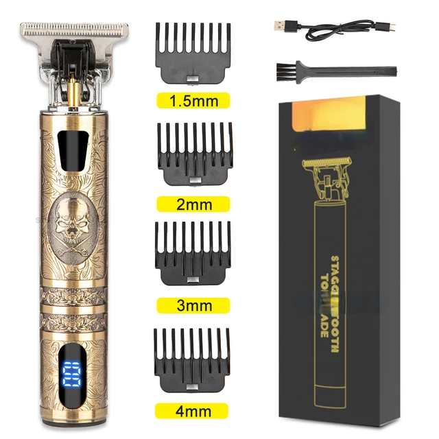 Hair Clippers Professional Hair Cutting Machine Beard Trimmer For Men Barber Shop Electric Shaver Vintage T9 Hair Cutter
Hair Clippers Professional Hair Cutting Machine Beard Trimmer For Men Barber Shop Electric Shaver Vintage T9 Hair Cutter