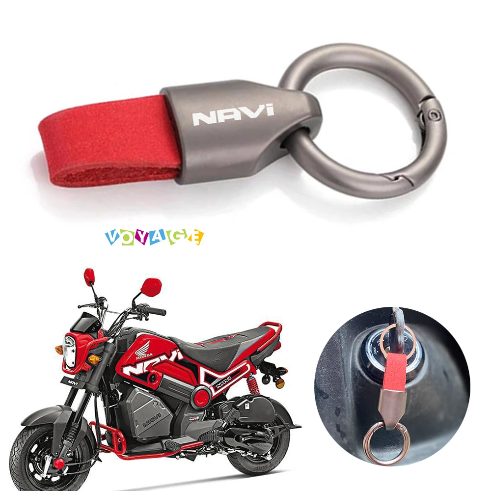 Для HONDA DREAMWING Navi 110 аксессуары для мотоциклов роскошный кожаный брелок ключей
