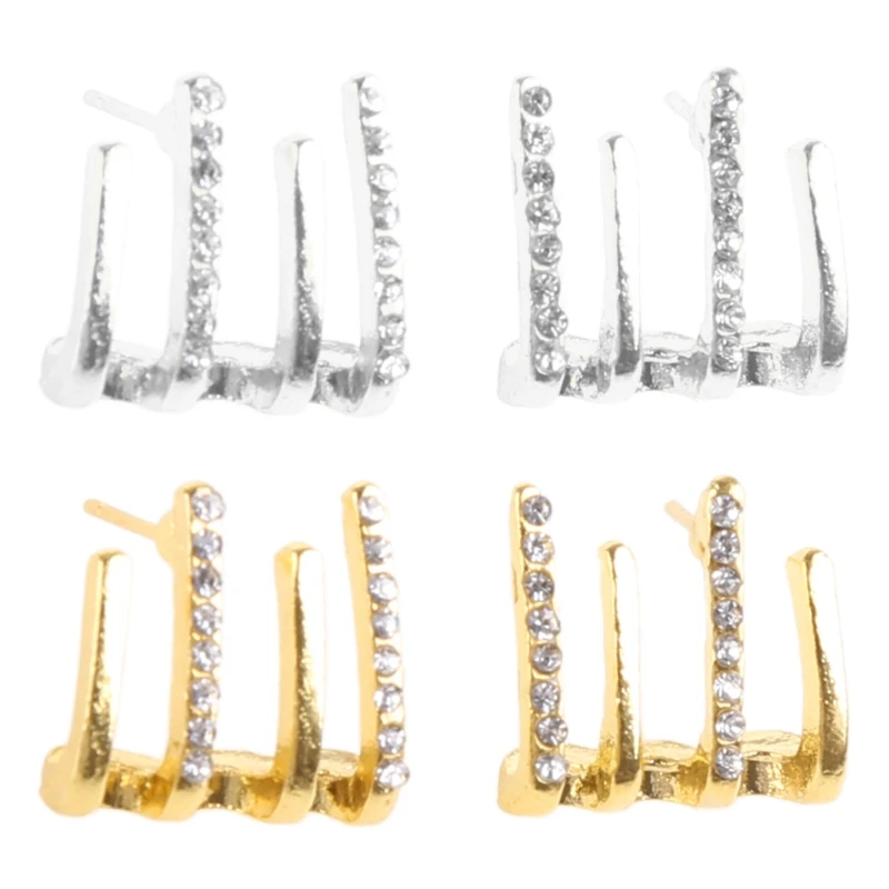 Women's Claw Stud Earrings Huggie Stud Earrings for Women Teen Girls Minimalist 264E
Women's Claw Stud Earrings Huggie Stud Earrings for Women Teen Girls Minimalist 264E