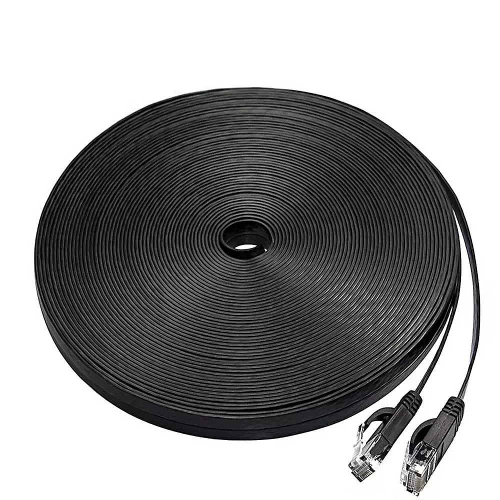 CAT6 Flat Ethernet Cable RJ45 Lan Cable Networking Ethernet Patch Cord CAT 6 Network Cable For Computer Router Laptop
CAT6 Flat Ethernet Cable RJ45 Lan Cable Networking Ethernet Patch Cord CAT 6 Network Cable For Computer Router Laptop
