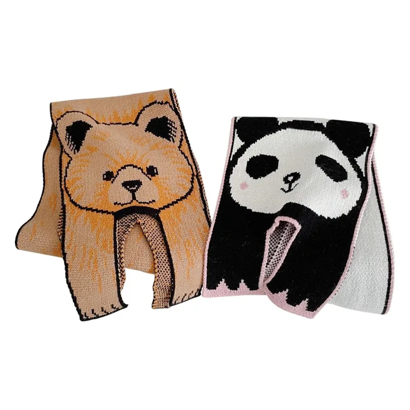 New Autumn Winter Children's Cartoon Fox Knitted Scarf Baby Boys Girls Warm Women Shawl Kids Female Knitted Animal Women Scarf
New Autumn Winter Children's Cartoon Fox Knitted Scarf Baby Boys Girls Warm Women Shawl Kids Female Knitted Animal Women Scarf