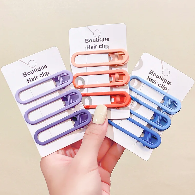 3PCS New Women Vintage Frosted Geometry Lovely Girls Ornamentr Hair Clips Adult Alloy Headwear Hairpins Female Hair Accessories
3PCS New Women Vintage Frosted Geometry Lovely Girls Ornamentr Hair Clips Adult Alloy Headwear Hairpins Female Hair Accessories