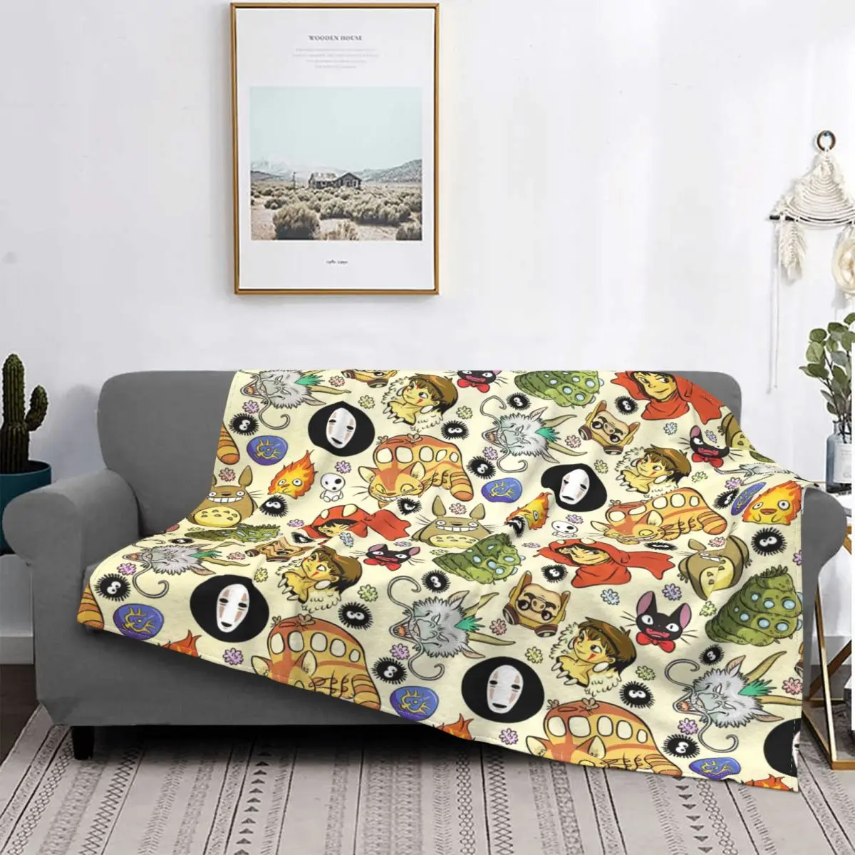 Totoro-mantas de franela с принтом аниме Miyazaki, transpirables, ligeras, finas, para cama, office, Edredon fino de fel
Totoro-mantas de franela с принтом аниме Miyazaki, transpirables, ligeras, finas, para cama, office, Edredon fino de fel