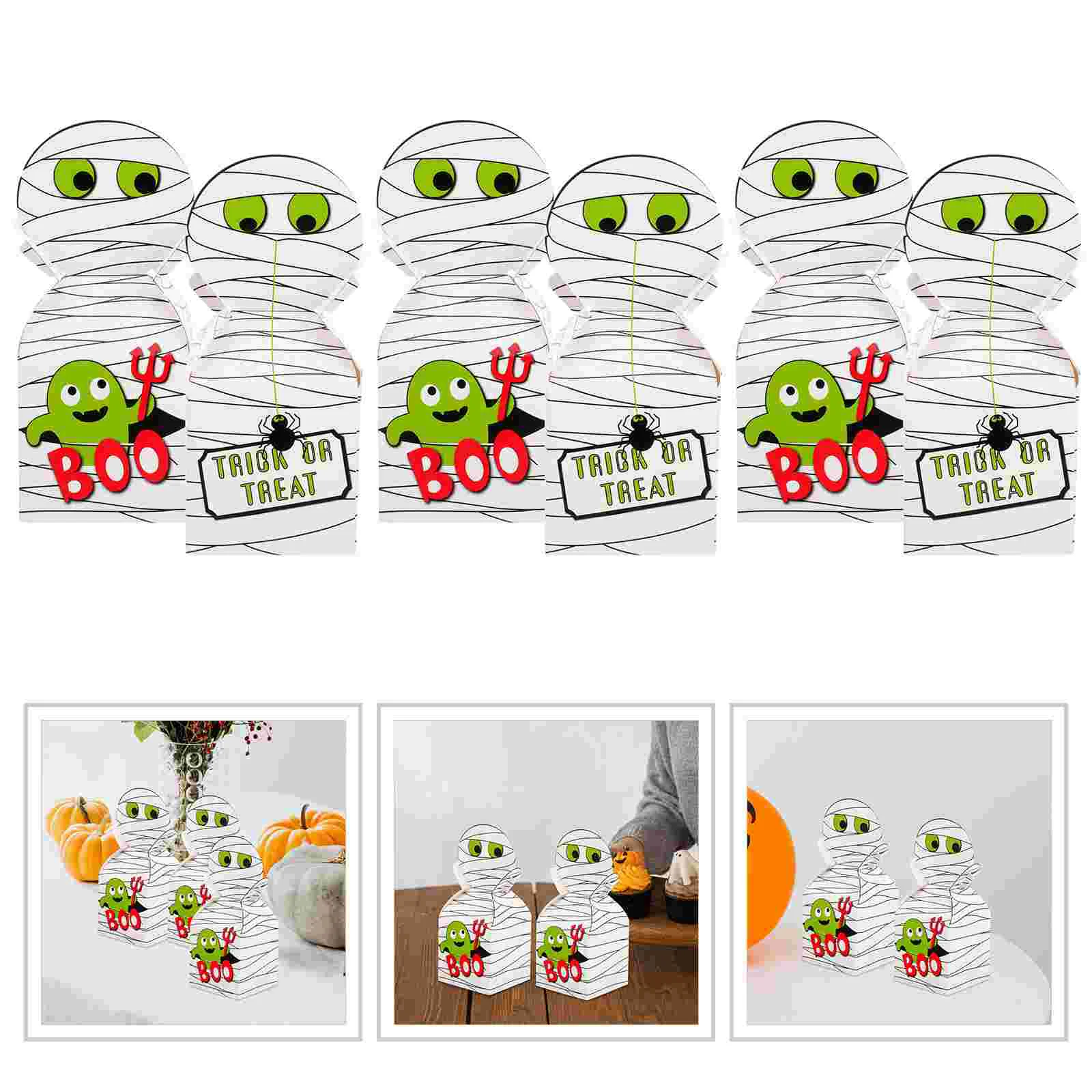24 Pcs Candy Containers Halloween Party Supplies Storage White Cardboard Case Chocolate Packaging
24 Pcs Candy Containers Halloween Party Supplies Storage White Cardboard Case Chocolate Packaging