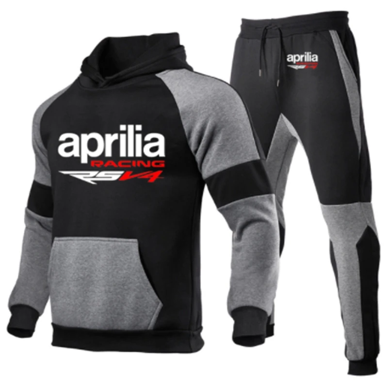 High Quality Aprilia Racing RSV4 Tracksuit Men Hooded Sweatshirt+Pants Sets Winter Sportwear Casual Outwear Sports 2 Piece Suits
High Quality Aprilia Racing RSV4 Tracksuit Men Hooded Sweatshirt+Pants Sets Winter Sportwear Casual Outwear Sports 2 Piece Suits