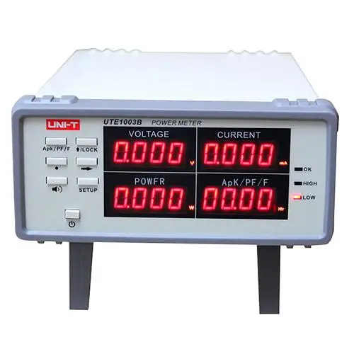 UTE1003B Bench True RMS Voltage Current Power Factor & Power Meter Analyzer Range 3000W
UTE1003B Bench True RMS Voltage Current Power Factor & Power Meter Analyzer Range 3000W