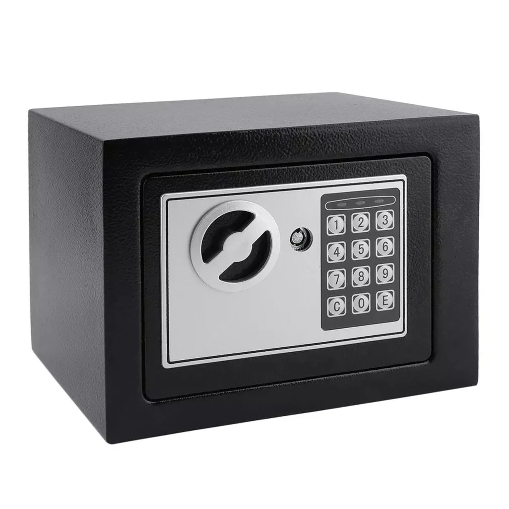 

4.6L Professional safety box Home Digital Electronic Security Box Home Office Wall Type Jewelry Money Anti-Theft safe Box