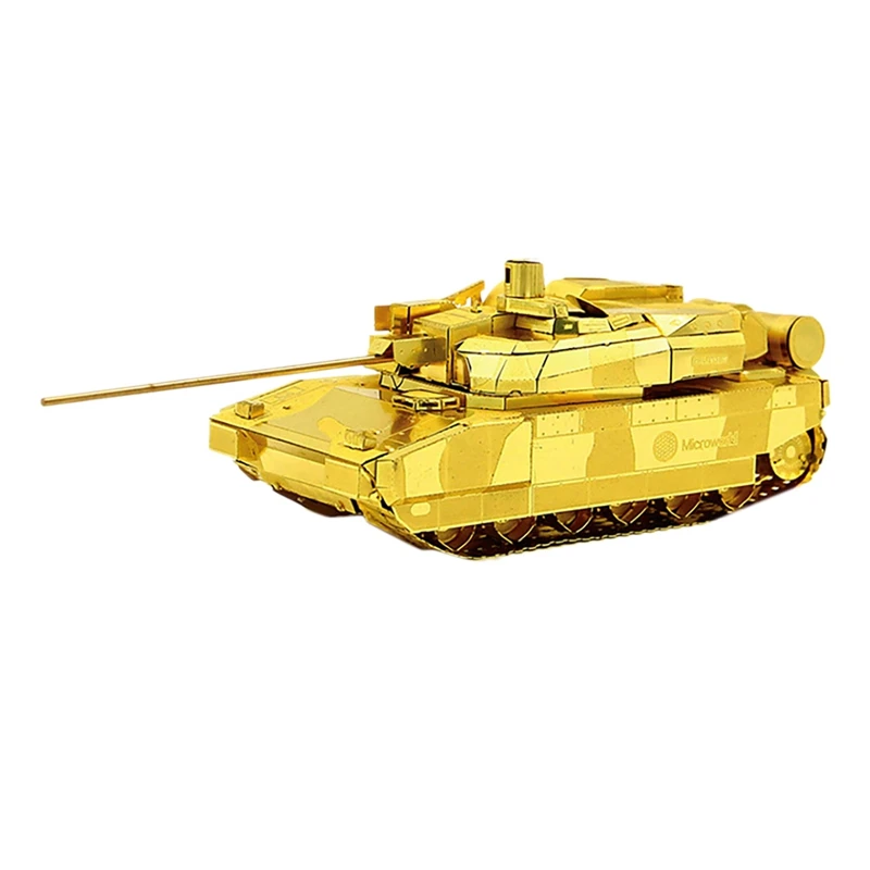 Microworld DIY Сборная модель основной боевой танк 3D Трехмерная металлическая головоломка обучающая игрушка украшения, Оригинальные подарки
Microworld DIY Сборная модель основной боевой танк 3D Трехмерная металлическая головоломка обучающая игрушка украшения, Оригинальные подарки