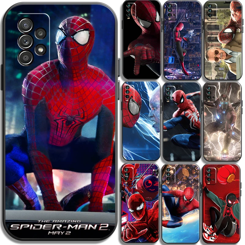 Marvel Spiderman Phone Cases For Xiaomi Redmi Note 9 Pro 5G 10 10S 10 Pro POCO F3 GT X3 GT M3 Back Cover Soft TPU Coque
Marvel Spiderman Phone Cases For Xiaomi Redmi Note 9 Pro 5G 10 10S 10 Pro POCO F3 GT X3 GT M3 Back Cover Soft TPU Coque