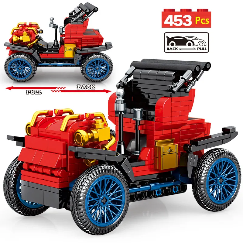 453pcs City Mechanical Retro Pull Back Cars Museum Building Blocks Supercar Vehicle Bricks Toys For Children Boys Gift
453pcs City Mechanical Retro Pull Back Cars Museum Building Blocks Supercar Vehicle Bricks Toys For Children Boys Gift