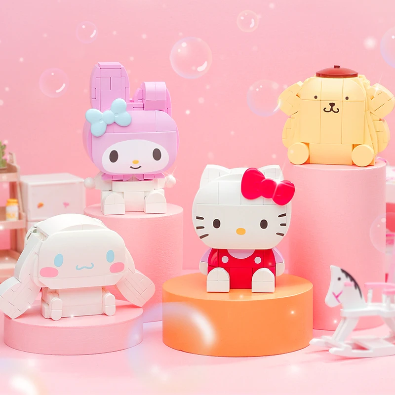 Cute Cartoon Kawaii Sanrioed Kitty cat My Melody Cinnamonro Girls' Series Assembled Toys Hand-made Birthday Gifts
Cute Cartoon Kawaii Sanrioed Kitty cat My Melody Cinnamonro Girls' Series Assembled Toys Hand-made Birthday Gifts