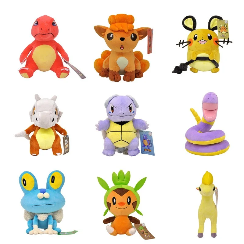 About30cm Genuine Anime Pokemon Cubone Rowlet Popplio Plush Soft Stuffed Collection Pet Elf Doll Cute Anime Kids Toy Christmas
About30cm Genuine Anime Pokemon Cubone Rowlet Popplio Plush Soft Stuffed Collection Pet Elf Doll Cute Anime Kids Toy Christmas