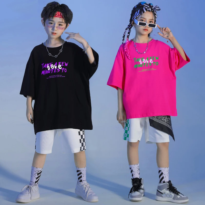Kids Hip Hop Jazz Dance Costume Summer Short Sleeves Top Shorts Girls Kpop Clothing Boys Rapa Street Dance Outfits XS4600
Kids Hip Hop Jazz Dance Costume Summer Short Sleeves Top Shorts Girls Kpop Clothing Boys Rapa Street Dance Outfits XS4600