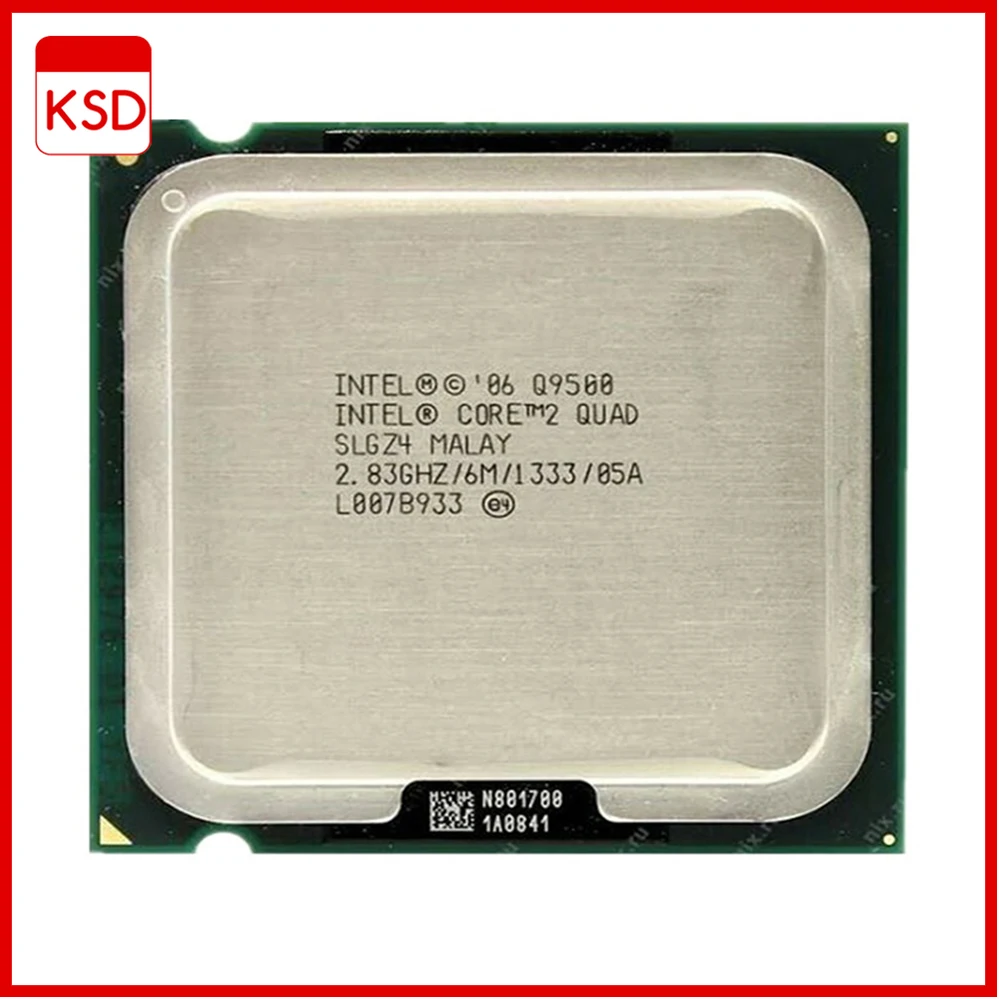 

Intel Core2 Quad Q9500 Processor 2.83GHz 6MB Cache FSB 1333 Desktop LGA 775 CPU