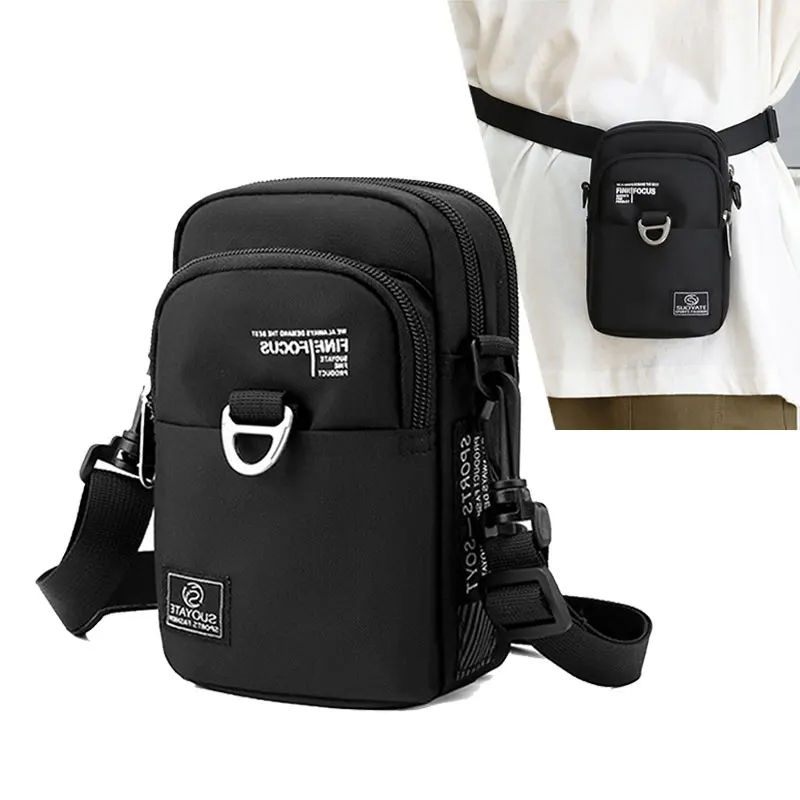 Bag Handbag Fashion Layers Bag Men's Mini Durable Messenger High Nylon Bag 3 Small Waist Flap Men Portable Shoulder Quality
Bag Handbag Fashion Layers Bag Men's Mini Durable Messenger High Nylon Bag 3 Small Waist Flap Men Portable Shoulder Quality