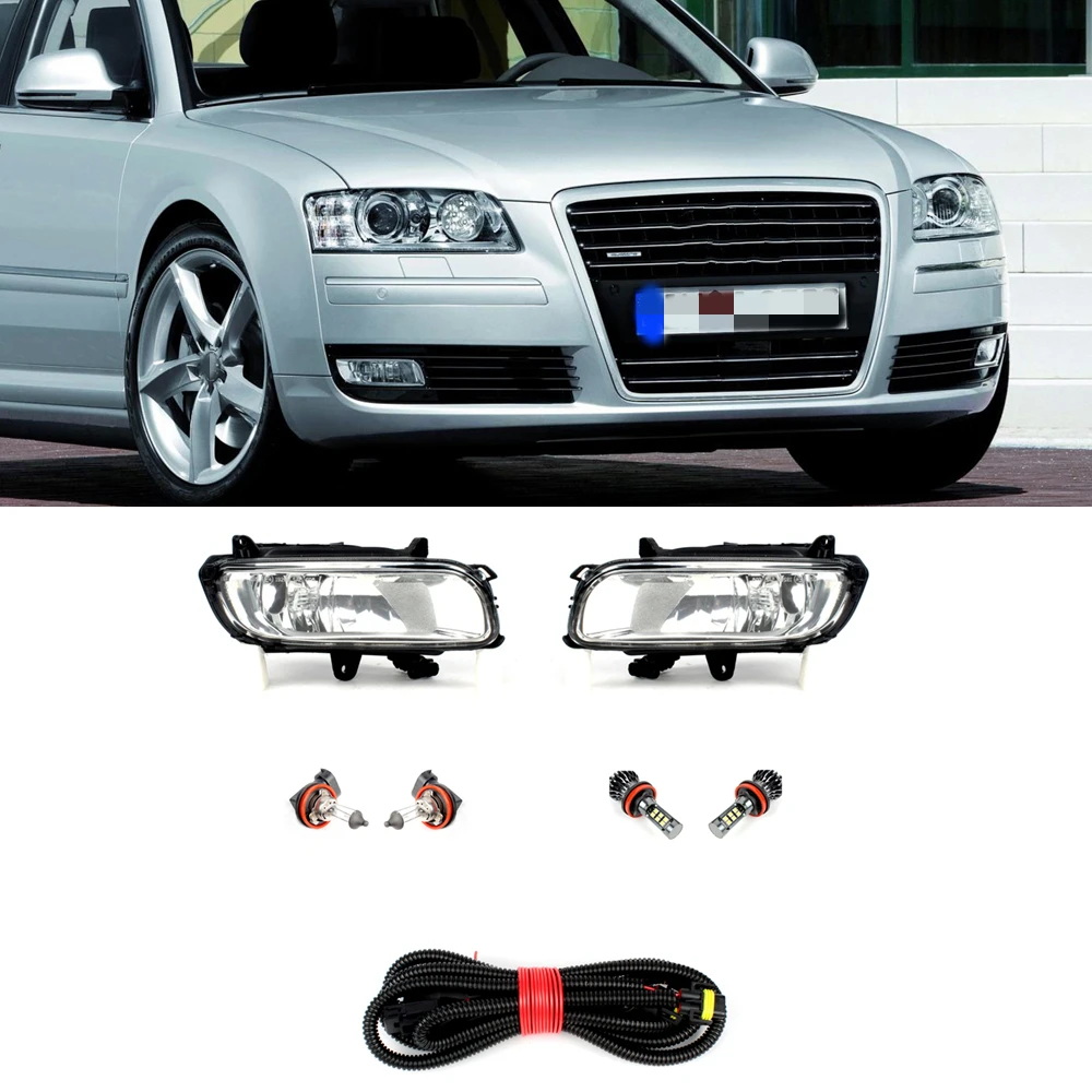 Car-styling Front Fog Lamp Light 4E0941699B/4E09416700B Fit For Audi A8 S8 2008 2009 2010 Driving Light
Car-styling Front Fog Lamp Light 4E0941699B/4E09416700B Fit For Audi A8 S8 2008 2009 2010 Driving Light