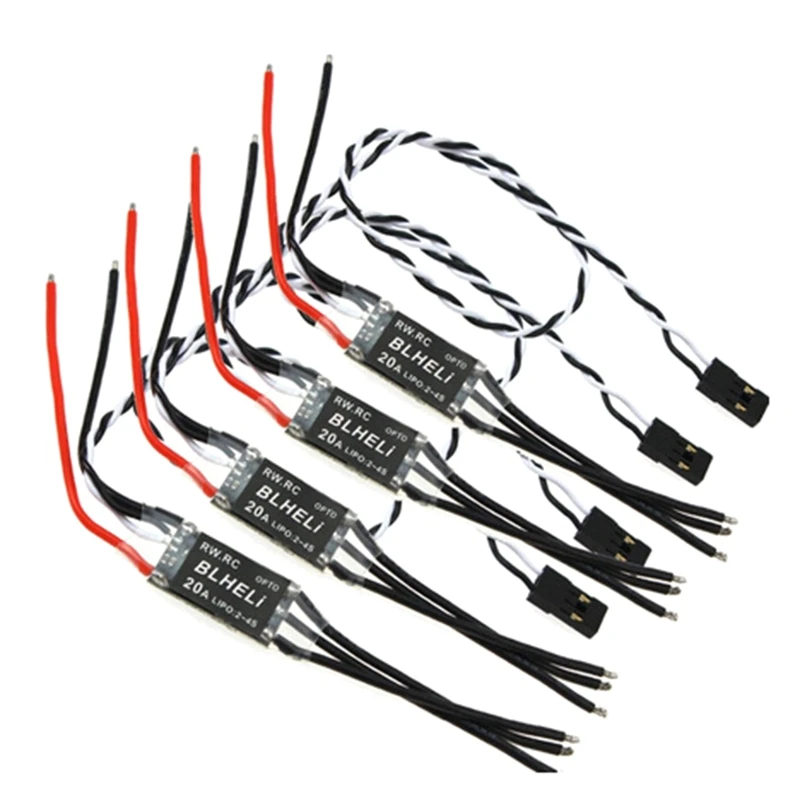 R91A Firmware ESC Mini for BLHeli 20A-OPTO 2S-4S RC Helicopters Mini Multirotor Mini Quadcopter Multicopter ESC Accessories
R91A Firmware ESC Mini for BLHeli 20A-OPTO 2S-4S RC Helicopters Mini Multirotor Mini Quadcopter Multicopter ESC Accessories