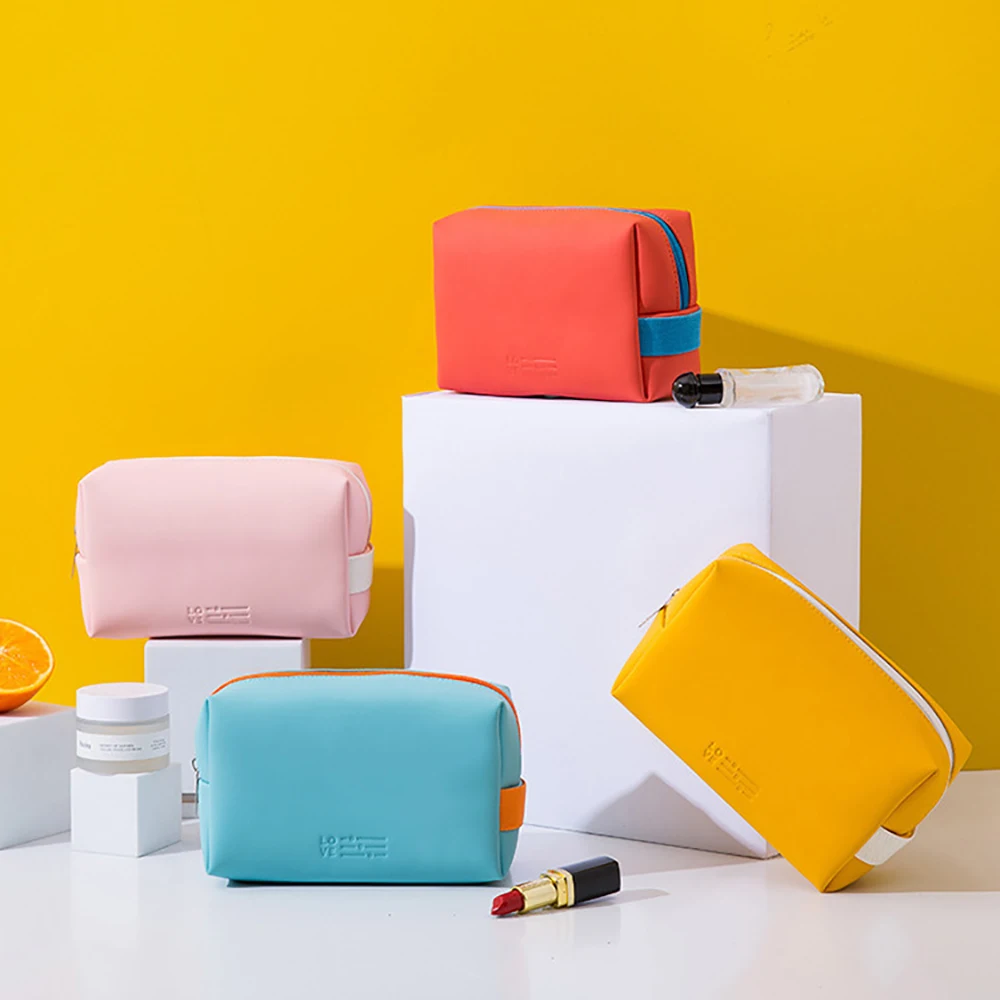 1pc PU Leather Makeup Bag Waterproof Travel Cosmetic Pouch Portable Zipper Toiletry Storage Organizer Bag Make Up Accessories
1pc PU Leather Makeup Bag Waterproof Travel Cosmetic Pouch Portable Zipper Toiletry Storage Organizer Bag Make Up Accessories