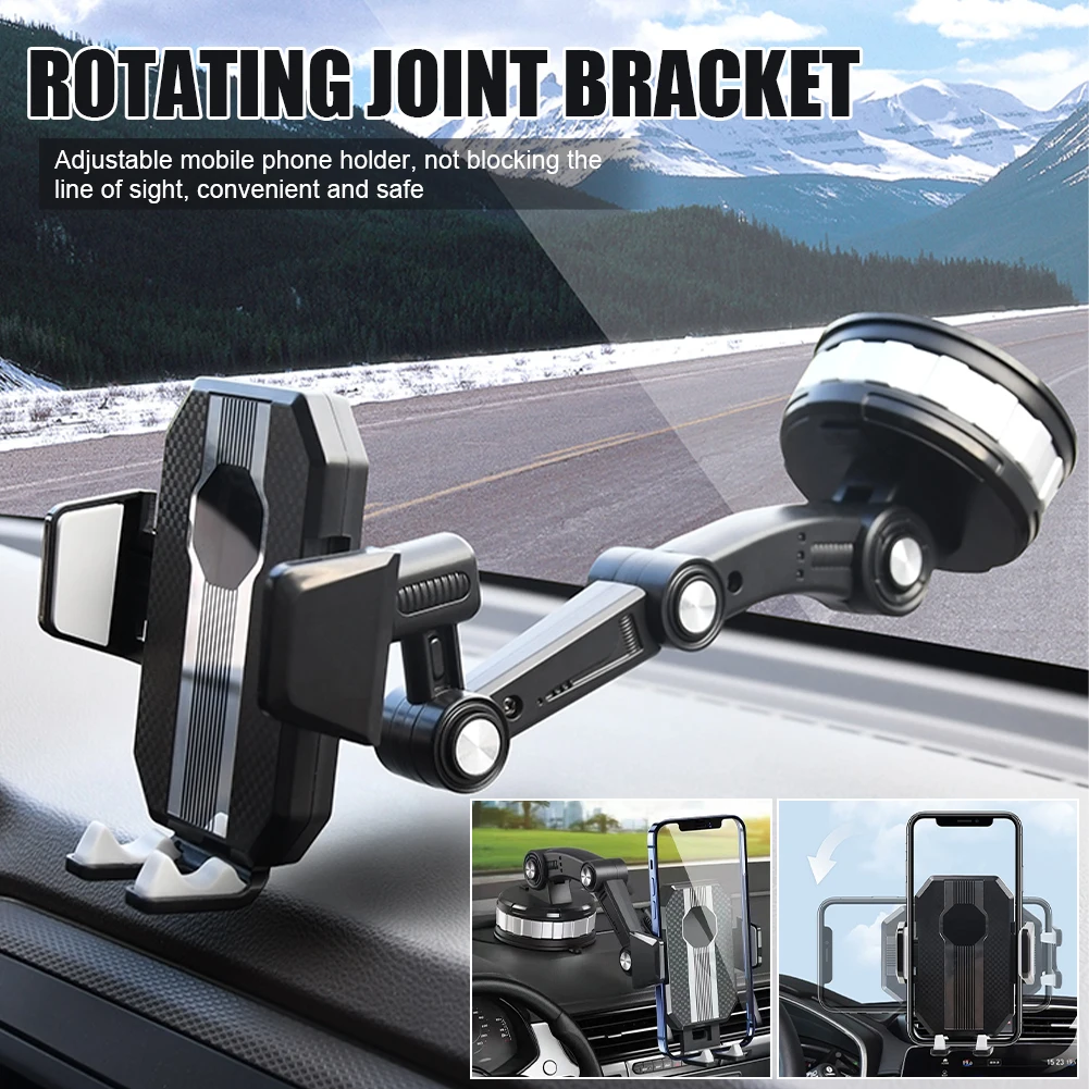 Universal Car Phone Holder Suction Cup Dashboard Phone Mount Windshield Phone Bracket Adjustable for iPhone 13 12 Pro Xiaomi
Universal Car Phone Holder Suction Cup Dashboard Phone Mount Windshield Phone Bracket Adjustable for iPhone 13 12 Pro Xiaomi