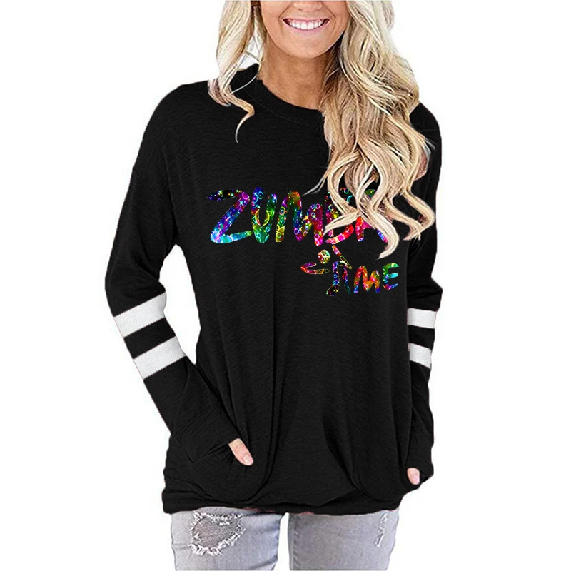 rainbow zumba letters Printed T Shirt Women 90s Graphic T-shirt Harajuku Tops black Tee long Sleeve Tshirt Female Casual Tshirts
rainbow zumba letters Printed T Shirt Women 90s Graphic T-shirt Harajuku Tops black Tee long Sleeve Tshirt Female Casual Tshirts