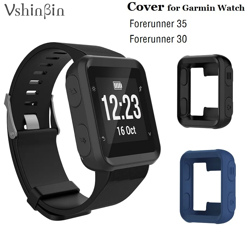 1PCS Smart Watch Protective Cover for Garmin Forerunner 35 30 Anti Drop Soft Silicone Case Protector Shell
1PCS Smart Watch Protective Cover for Garmin Forerunner 35 30 Anti Drop Soft Silicone Case Protector Shell