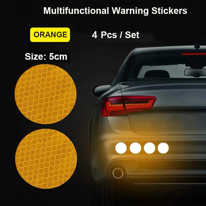 4Pcs Bicycles Round Square Stickers Bike Reflective Honeycomb Decals Motorcycle Auto Cycle Night Safety Driving Reflective Signs
4Pcs Bicycles Round Square Stickers Bike Reflective Honeycomb Decals Motorcycle Auto Cycle Night Safety Driving Reflective Signs