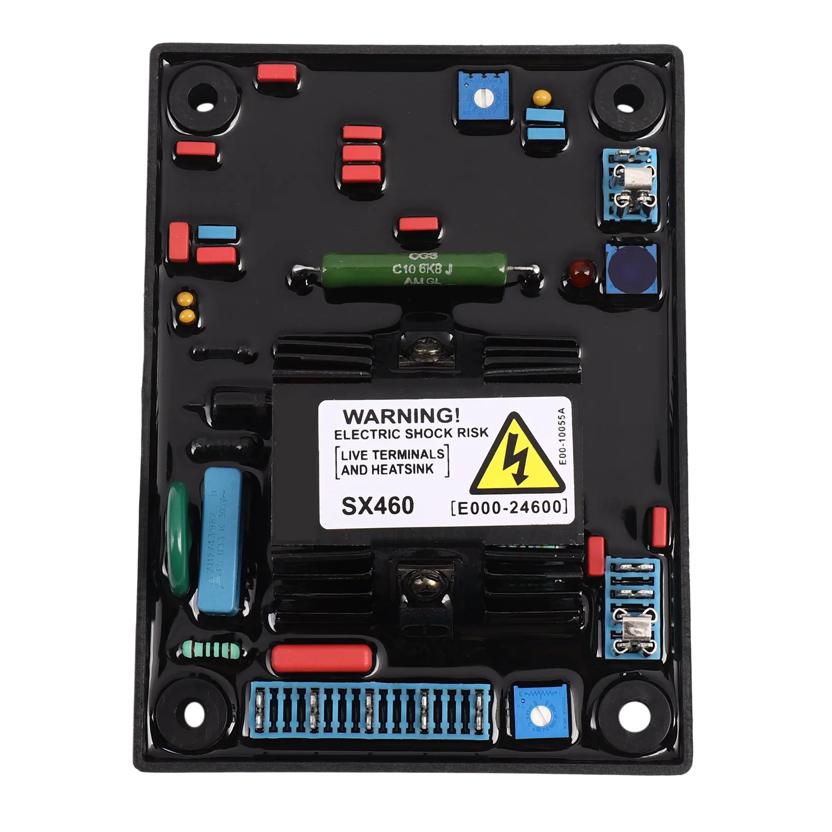 AVR SX460-A SX 460-A 460 with Red Capacitor Soft Glue Better Quality Accessories Automatic Voltage Regulator for Generator
AVR SX460-A SX 460-A 460 with Red Capacitor Soft Glue Better Quality Accessories Automatic Voltage Regulator for Generator