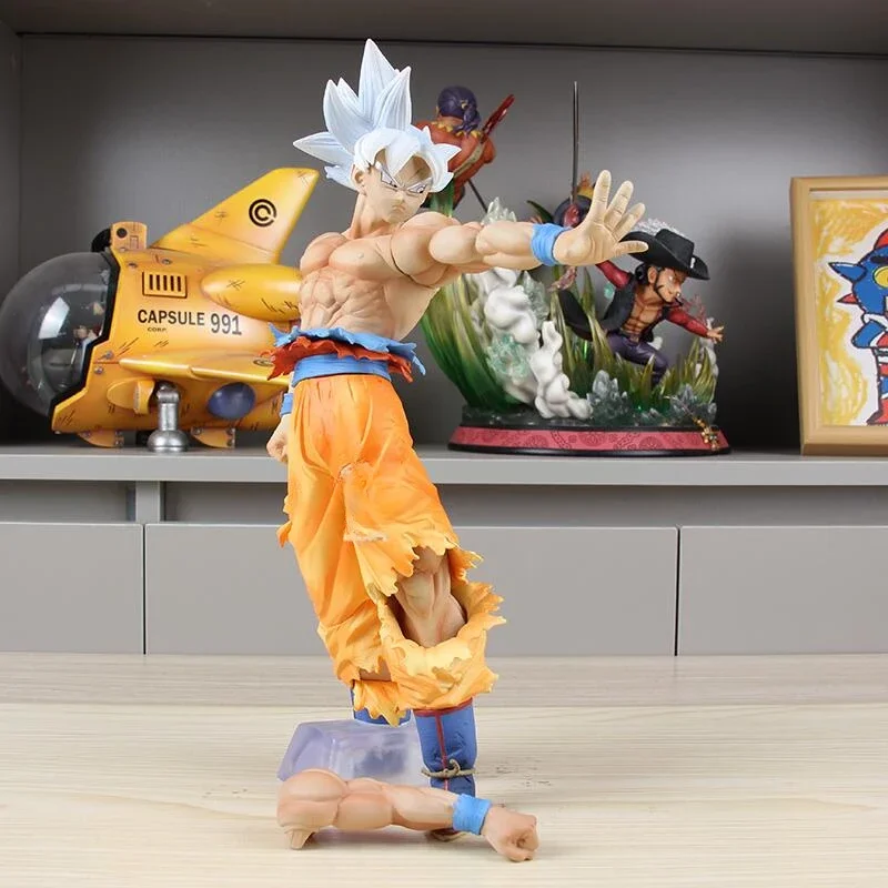Dragon Ball Anime Figure Migatte No Goku Son Goku Figurine White Hair Goku Model Dolls Adult Kids Toy Gifts Tabletop Decoration
Dragon Ball Anime Figure Migatte No Goku Son Goku Figurine White Hair Goku Model Dolls Adult Kids Toy Gifts Tabletop Decoration