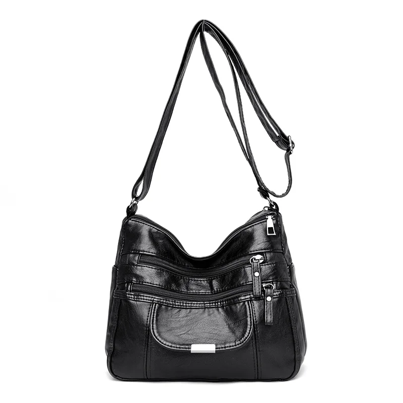 Simple Pure Color PU Leather Ladies Crossbody Casual Fashion Shoulder Handbag
Simple Pure Color PU Leather Ladies Crossbody Casual Fashion Shoulder Handbag
