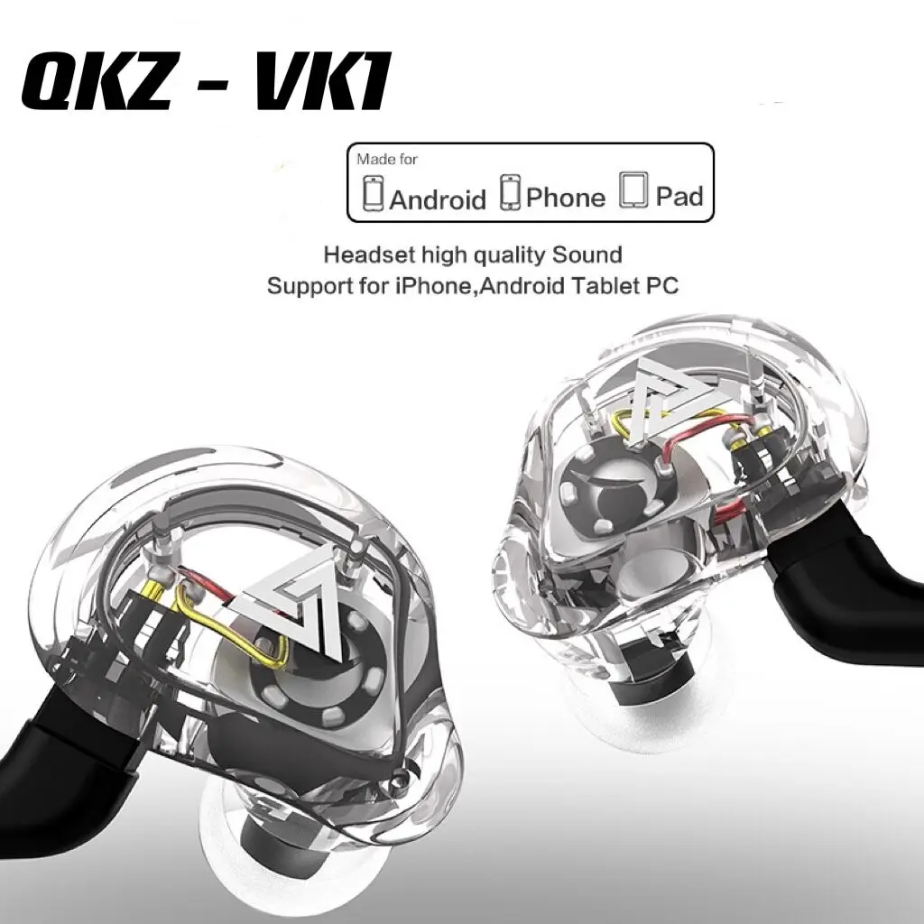 Original QKZ VK1 ZS10 Running Sport Earphone 4 Drive Unit Headset ZS6 With 4 Dynamic Hybrid In Ear Earphone HIFI DJ Monito
Original QKZ VK1 ZS10 Running Sport Earphone 4 Drive Unit Headset ZS6 With 4 Dynamic Hybrid In Ear Earphone HIFI DJ Monito