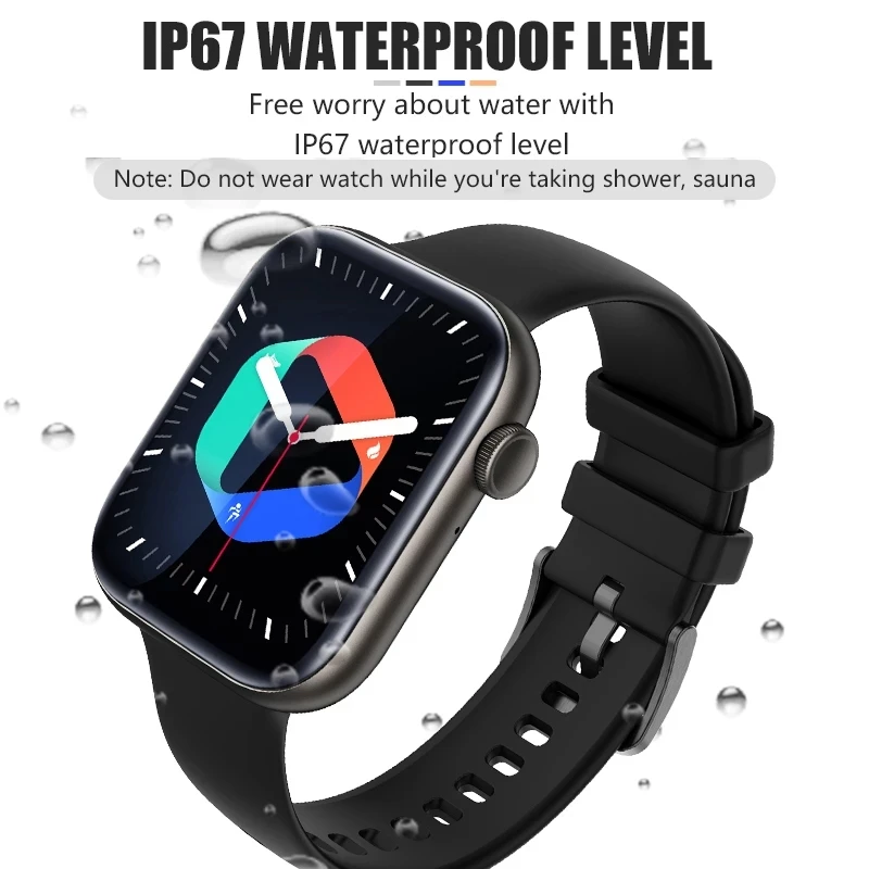 Bluetooth Call Music Smart Watch Men Waterproof Heart Rate Monitoring Fitness Outdoor Sport Smartwatch Women Lnformation Push
Bluetooth Call Music Smart Watch Men Waterproof Heart Rate Monitoring Fitness Outdoor Sport Smartwatch Women Lnformation Push
