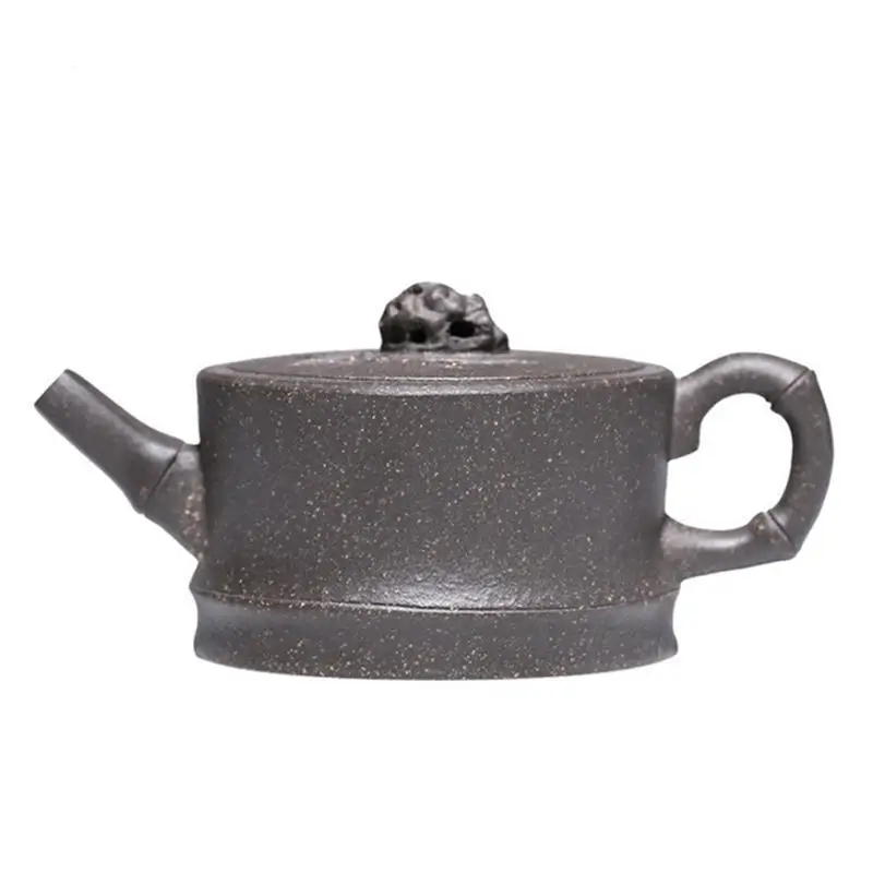 130ml Chinese Yixing Purple Clay Teapot Handmade Large Diameter Bamboo Segment Tea Pot Collection Kettle High-end Zisha Tea Set
130ml Chinese Yixing Purple Clay Teapot Handmade Large Diameter Bamboo Segment Tea Pot Collection Kettle High-end Zisha Tea Set