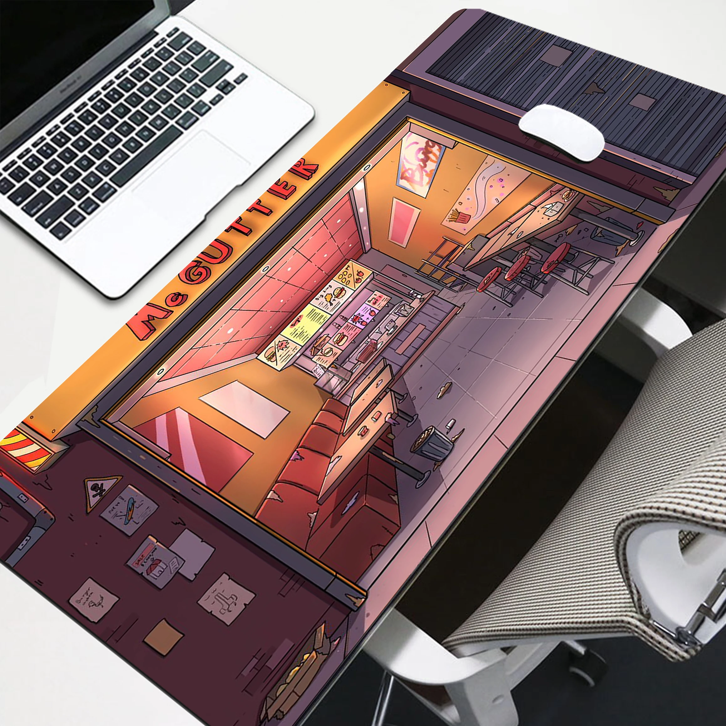 Коврик для мыши в виде кота, 900x400 мм
Коврик для мыши в виде кота, 900x400 мм