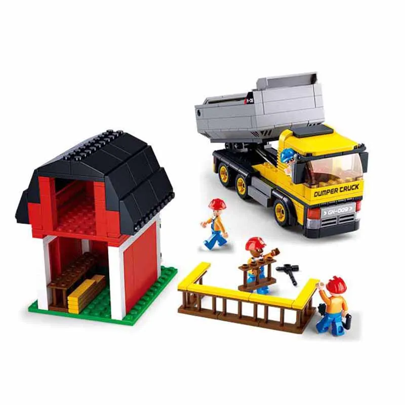 SLuban City Dump Truck Educational Children Assembled Car Model Building Block Minifigures Toy Gift for Kids B0552
SLuban City Dump Truck Educational Children Assembled Car Model Building Block Minifigures Toy Gift for Kids B0552
