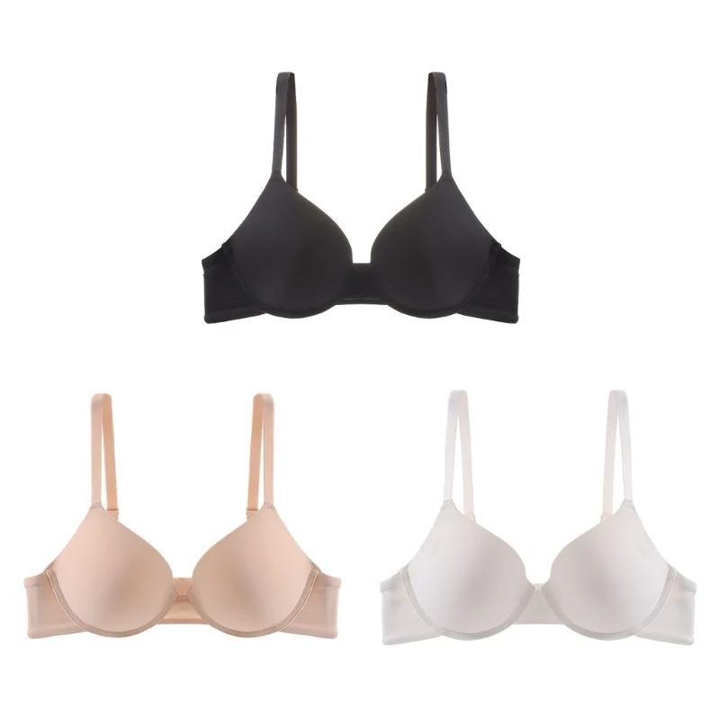 

L93F Minimizer Bras for Women Full Figure Bras Full Coverage Underwire Bras,Seamless Unlined Lifting Bra for Heavy Breast