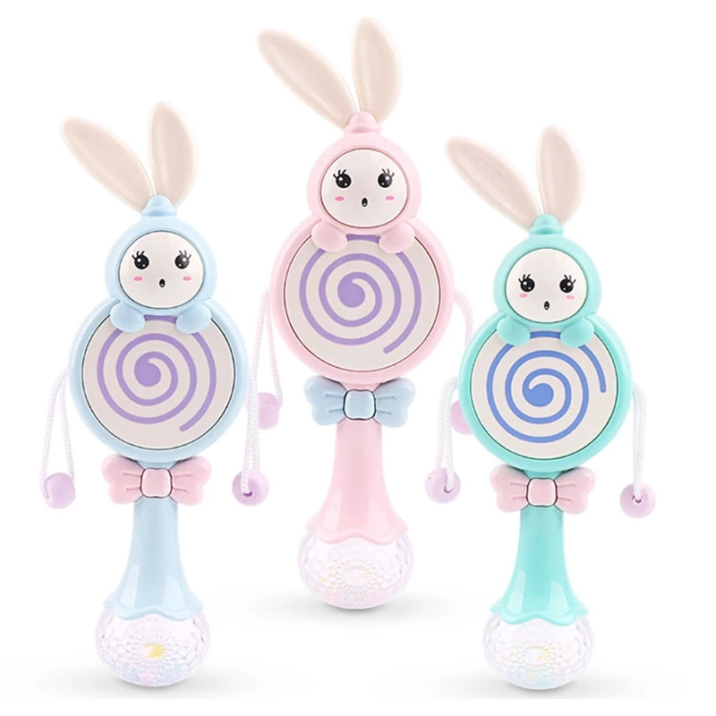 2022 New Multifunctional Baby Rattle Toys Light Shining Music Hand Bell Teether Toy
2022 New Multifunctional Baby Rattle Toys Light Shining Music Hand Bell Teether Toy