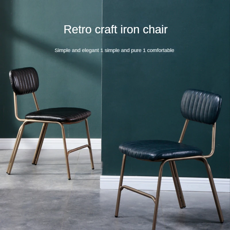 Железный стул, с одной спинкой для отдыха, винтажная кофейня, креативная личность для обеда, табурет, мебель
Железный стул, с одной спинкой для отдыха, винтажная кофейня, креативная личность для обеда, табурет, мебель