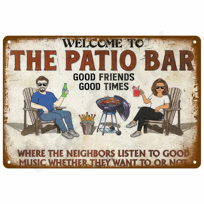 Винтажная металлическая вывеска
Винтажная металлическая вывеска